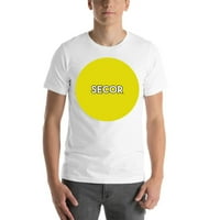 Žuta tačka Secor Short rukav pamučna majica s nedefiniranim poklonima