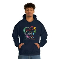 Obiteljskop LLC autizam puzzle majica srca, majica neurodiverziteta, košulja za podizanje autizma, majica