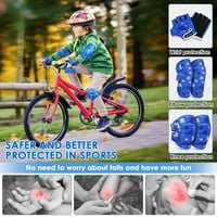 Zaštitna mjenjača Dečiji sportski zaštitni zupčanici jastučići za koljena jastučići za lakice za biciklizam