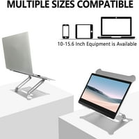 Podesivi laptop virina Riser - sklopiva visina ergonomska računarska držač za stalak za nošenje za stol za stol