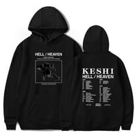 Keshi The Hell Heaven Tour Merch Hoodie Pulover World Tour Hoodie Duks Funny Streetwear Pulovers