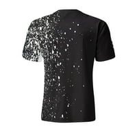 Muška ljetna casual labava 3D digitalna tiskana majica s kratkim rukavima vrhunska bluza