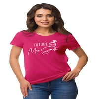InkDotpot personalizirana ženska majica vrhunska MRS košulja za vjenčanje-Qn