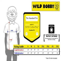 Divlji Bobby, budi neustrašiv zujanje pčele pop kulture Muška grafička majica, narandžasta, 3xl