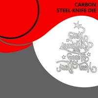 Tureclos Carbon Steel Christy Drvo DIY ScrapBooking Die kartica Embossing šablona za rukotvorina ukras