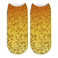 Uzorak brzo sušenje znoja apsorbiranje plovila udobne rastezanje smiješnih mekih čarapa višebojna