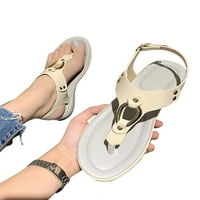 ELELUNY platforme sandale za žene Flip Flops Sliper Casual cipele na plaži na otvorenim ženskim cipelama