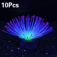 Rainbow Sea Urchin Ball, sa užarenim efektom Aquarium Imitacija Rainbow Silikonska umjetna jedra lopta