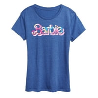 Barbie - pastelni logo Logo - Ženska grafička majica kratkih rukava
