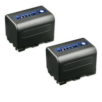 Kastar NP-QM71D baterija 7.4V 3600mAh Zamjena za Sony MVC-CD200, MVC-CD300, MVC-CD350, MVC-CD400, MVC-CD500, DSR-PDX10, HVL-ML HVR-A1, HVR-A1U DSLR -A100, CCD-TRV kamera