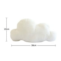 Kreativni jastuk u obliku oblaka za spavanje Jastuk za spavanje pliša za kućnu kućnu kućni dekorativni