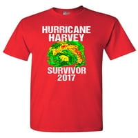 Uragan Harvey Storm Survivor Houston Texas DT za odrasle majica Tee