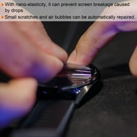 Uxcell Soft TPU matte protiv sjaja Clear Clear Clourd Watch stakleni zaslon Screen Pack