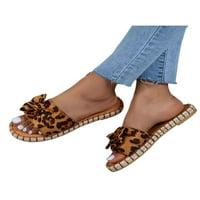 Dame ravne sandale na casual cipela ljetna plaža sandale udobne dijapozitive papuče ženske noge Otvori
