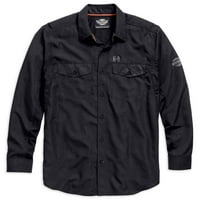Harley-Davidson majica s dugim rukavima, crna. 99018-15vm
