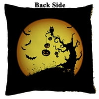 Sretan Halloween Reverzibilni jastučni jastuk sa sirena