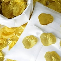 Southwit Gold Silk umjetne ružne latice za cijene vjenčanja Cvjetni tablice Cvjetni tablice ukrasi rasuti