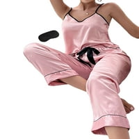 Prednjeg swalk dame Sleepwear Elastična struka noćna odjeća Lounge Lounge Set DnevniAwer Baggy TrackSit