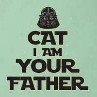 Mačka Ja sam vaš otac mačji ljubavnik ženski trkački tenk, metvica, x-velika