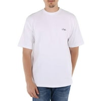 Drole de monsieur Muški bijeli pamučni klasični logo Le majica, veličine medija