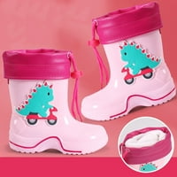 Leey-World Toddler Cipele Classic Dinosaur Dječji kiša kiša Gume za djecu Vodne cipele Rain Boots Kids Baby Boots za kratke djevojke