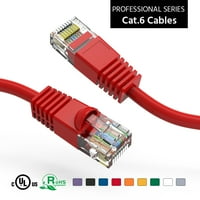 15ft CAT UTP Ethernet mreže pokrenuli kabel crvena, pakovanje
