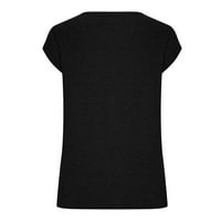 Gos za žene vrhovi bluze bez rukava s rukavima Redovni fit pulover majice Majice Grafički print TOP