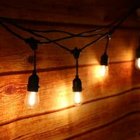 TOMSHINE 30W String CIT 49.9ft E baza S LED sijalica za žarulje IP Vodoočet za rođendanska zabava Funkcija