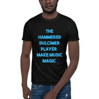Plavi čekić Dulcimer Player - Napravite muziku magična majica kratkih rukava majica po nedefiniranim