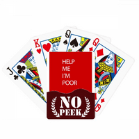 Pomozite mi da sam jadna art deco modna peek poker igračka karta privatna igra
