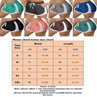 Trošalice za žene za žene Ljeto Activewear Trčanje Teretane Kratke hlače Izvođenje elastičnih struka