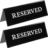 Rezervisani znakovi rezervirani znakovi za sjedenje vjenčani su rezervirani znakovi
