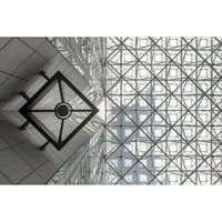Guyot, Michel crna modernog uokvirenog muzeja Art Print pod nazivom - simetrično nebo