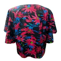Colisha Women Ljeto Plaža Casual Tops Tie Dye V izrez Bluze - Košulje s kratkim rukavima S-5xl