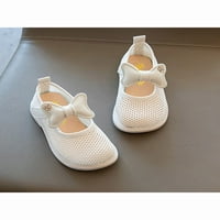 Tenmi Kids Dress Shoes Bowknot Mary Jane Sandals Comfort Flats Magic Tape Princess Shoe Girl's Fashion