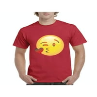 Muška majica kratki rukav - Emoji Winky Face