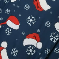 Wiueurtly Sheer Cardigan za žene Ženski božićni modni kardigan s dugim rukavima