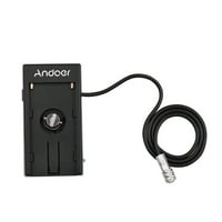 ANDOER kamere DV batterski napajanje Adapter za uključivanje ploče za blackmagic Cinema džepka BMPCC 4K za Sony NP-F F F F B bateriju