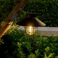 Viseće solarne lampice Svjetlo sa kukom Edison žarulja svjetla za vrt na otvorenom