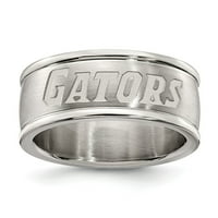 Bijeli prsten od nehrđajućeg čelika Univerzitet na Floridi NCAA