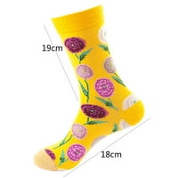 Ženske čarape Štampane čarape Pokloni Pamučne duge smiješne čarape Multicolor Novelty Cartoon Slatke čarape