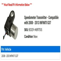 Predajnik za brzinomjer - kompatibilan sa - Infiniti G 2012