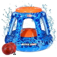 Košarkaški košarkaški košarkaški košarkaški bazen pluta sa košarkama i pumpom na napuhavanje