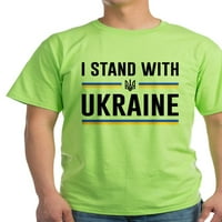 Cafepress - Stojim sa ukrajinskim svjetlom majicom - lagana majica - CP