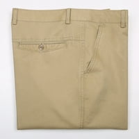 Buigttklop Nema granica Muške hlače, muške casual čiste boje na otvorenom Zipper džep casual hlače
