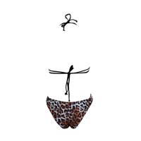 VBNERGOIE ženski split leopard križa frenulum Lady Bikini kupaći kostim kupaći kupaći kupaći kupaći
