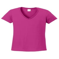 Normalno je dosadno - ženska majica s kratkim rukavima V-izrez, do žena veličine 3xl - Chicago
