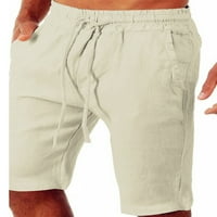 Leuncero Muškarci Odmor za odmor Ljetne kratke hlače Dužina koljena sa džepovima Beachwear Havajski