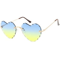 CANDY OB 80S modni srčani okvir Aviator Sunčane naočale