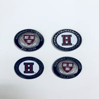 Harvard Crimson Ball marker set markera